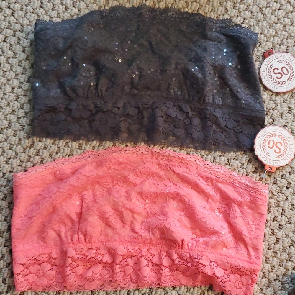 Bundle of junior lace bandeau